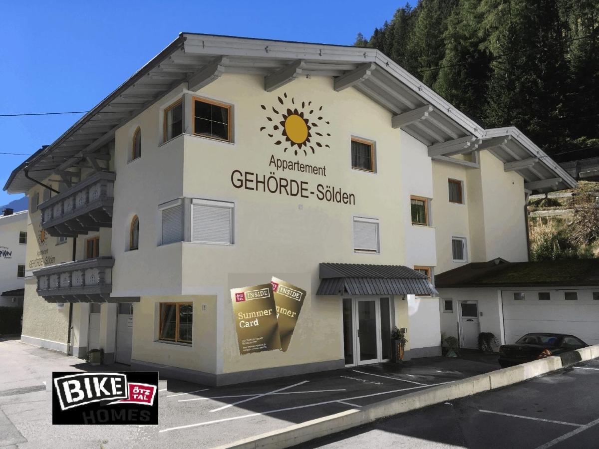 Appartement Gehoerde-Soelden Inklusive Summercard Eksteriør billede